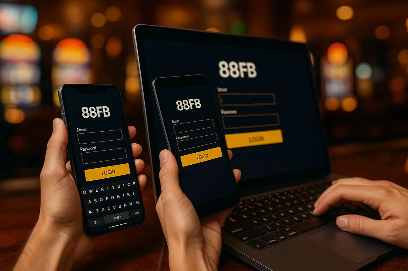 Here at 88FB, you can login from anywhere in the world